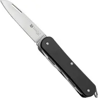 FOX Vulpis 4-Tools FX-VP130-S4BK, N690Co, Aluminium Black, Zwitsers zakmes