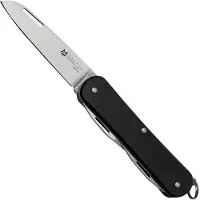 FOX Vulpis 3-Tools FX-VP130-3BK, N690Co, Aluminium Black, Zwitsers zakmes