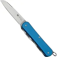 FOX Vulpis 3-Tools FX-VP130-3SB N690Co, Aluminium Sky Blue, Zwitsers zakmes