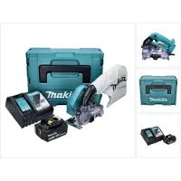 Makita DCC 500 RT1J Akku Diamantschneider 18 V 125 mm Brushless + 1x Akku 5,0 Ah + Ladegerät + Makpa