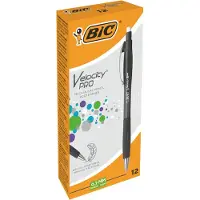 BIC ATLANTIS Velocity Pro Vulpotlood - HB Grijs 12 Stuks