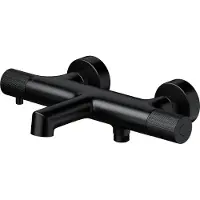 Cersanit Zen - Thermostatische badkraan, zwart S951-566