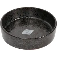 D&D Home Jasper - Eet- en drinkkom Voor Katten - Black Dots - 200ml - 13,5x13,5x3,5cm