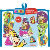 Studio 100 badpuzzel - 9 badpuzzels uit 2 delen - kleeft op de badrand