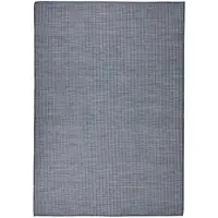 vidaXL Buitenkleed, plat geweven, 160x230 cm, blauw