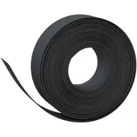 vidaXL Graskant zwart, 10 meter, 15 cm, polyethyleen