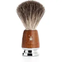 Muhle Rytmo Shaving Brush Ash Steamed Pure Badger