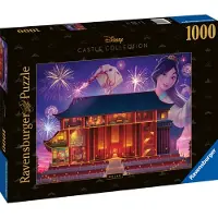 Ravensburger Puzzel - 1000 Bakstenen - Disney Kasteel Mulan - - OneSize - Puzzel
