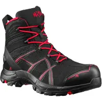 Haix Black Eagle Safety 40.1 Mid/black-red S3 Werkschoen | Maat: 45