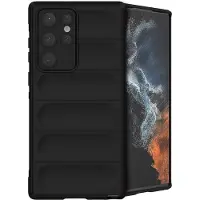 IMoshion EasyGrip Backcover voor de Samsung Galaxy S22 Ultra - Zwart
