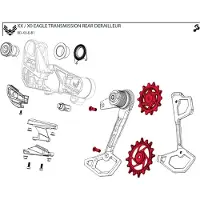 Sram XX T-Type Eagle AXS Derailleurwieltjes