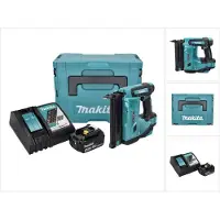 Makita DBN 500 RF1J Accu-opsteekspijkermachine 18 V 15-50 mm + 1x accu 3.0 Ah + lader + Makpac