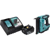 Makita DBN 500 RF1 Accu-opsteekspijkermachine 18 V 15-50 mm + 1x accu 3.0 Ah + lader