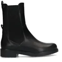 No Stress Zwarte leren chelsea boots | Maat 38