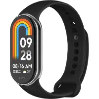 IMoshion Siliconen Sport bandje voor de Xiaomi Smart Band 8 / 9 - Zwart