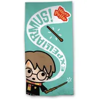 Merkloos Harry Potter Strandlaken - 100% katoen - 70x140 cm - Green