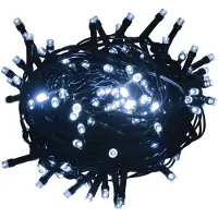 vidaXL Lichtslinger met 150 LED's koudwit 15 m PVC