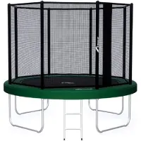 Akrobat Trampoline Orbit Above the Ground - Opbouw - 305 cm - Rond - Groen - met Veiligheidsnet