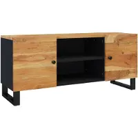 vidaXL Tv-meubel 105x33x46 cm massief acaciahout