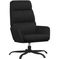 vidaXL Relaxstoel kunstleer zwart
