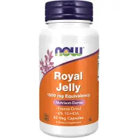 Now Royal Jelly 1500 mg (60 Capsules)