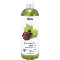 Now , Oplossingen, Grapeseed Olie, 16 fl oz (473 ml)