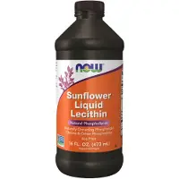 Now Zonnebloem Liquid Lecithine (473 Milliliter) - kruiden-en-planten - kruiden-en-planten