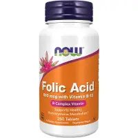Now Folic Acid (Foliumzuur) - 250 tabl