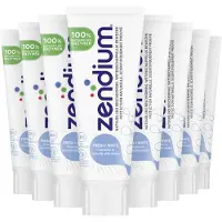 Zendium - Tandpasta - Fresh+White - 12 x 75 ml - Voordeelverpakking