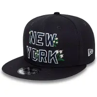 New Era New York Yankees Flower Wordmark Black 9FIFTY Snapback Cap M/L