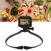 Peachy Universele nek telefoonhouder hals hangend smartphone outdoor sport camera standaard - Zwart