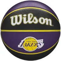 Wilson Nba La Lakers (Size 7) Basketbal - Paars / Geel | Maat: 7