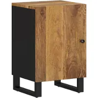 vidaXL Badkamerkast 38x33x58 cm massief mangohout