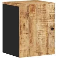 vidaXL Badkastje, 38x33x48 cm, massief mangohout