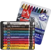 Packlinq Neocolor II, dikte 8 mm, l: 10 cm, diverse kleuren, 10stuks