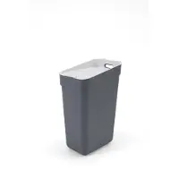 Curver ready to collect prullenbak 30 liter donkergrijs-lichtgrijs |