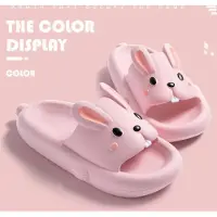 SOMIC Paashaas Dames Badslippers - Meisjes Slippers - Pasen Kinderpaashaas -Kids Teenslippers - Schattige konijn slides - Roze - Maat 40/41