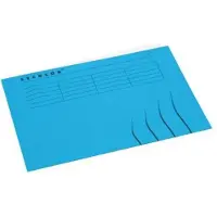 Jalema Secolor inlegmap met lijnbedrukking blauw A4 landscape (25 stuks)