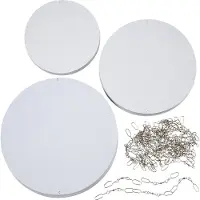 Packlinq Mobielen blanco, d: 12+15+18 cm, 300 gr, 20sets