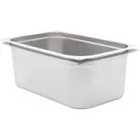 vidaXL Gastronormbakken 2 st GN 1/1 200 mm roestvrij staal