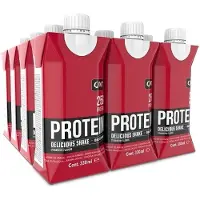 QNT Delicious Whey Shake - 12x 330 ml - Aardbei