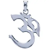 MOOYE ® - Collectie Zilveren Aum ketting hanger