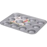 Wham bakvorm Baker & Salt cupcakes 35,5 x 27 cm carbonstaal