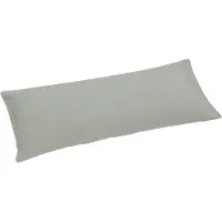 Yumeko Kussensloop Gewassen Linnen 40x80 Groen - Eco, Bio & Fairtrade