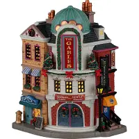 Lemax The Gables Apartments battery operated Led Kerst