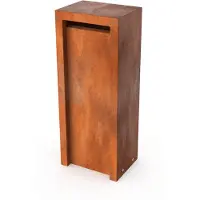 Geroba Brievenbus Litru Cortenstaal Cortenstaal