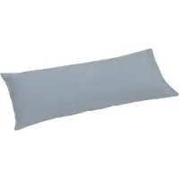 Yumeko Kussensloop Gewassen Linnen 40x80 Blauw - Eco, Bio & Fairtrade