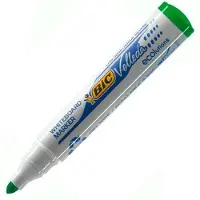 BIC 1199170102 Niet-permanent Whiteboard-marker Groen Breed Ronde punt - 51% Gerecycled 12 Stuks