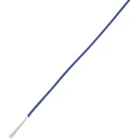 TRU COMPONENTS 1565235 Draad LiY 1 x 0.50 mm² Blauw 100 m
