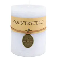 Countryfield - Kaars - Tonnie - L lichtblauw - stompkaars